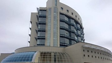 Шайба - здание будущего штаба Роскосмоса. Архивное фото Шайба - здание будущего штаба Роскосмоса. Архивное фото