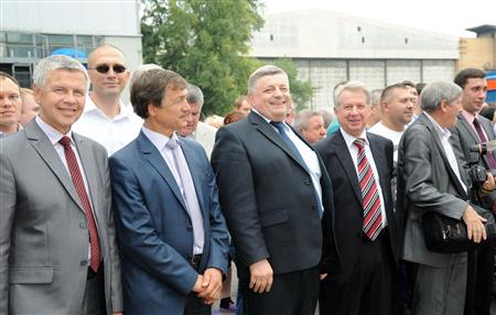 Митинг, посвященный торжественной отправке 