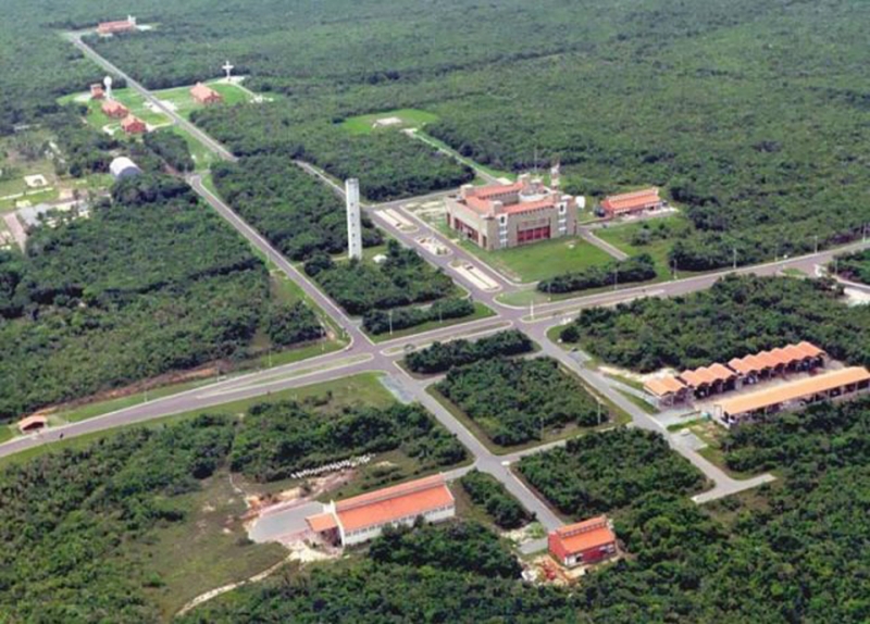 Недостроенный стартовый комплекс носителя «Циклон-4» в Алкантаре (Бразилия)