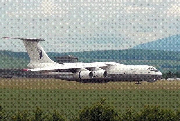 Ил-76МФ авиакомпании Jordan International Air Cargo